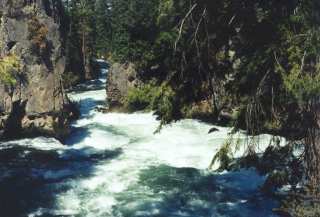 Deschutes River near Benham Falls